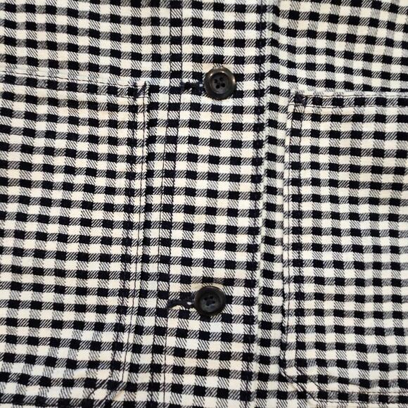 Women's Black and White Utility Jacket - Picture 8 of 16